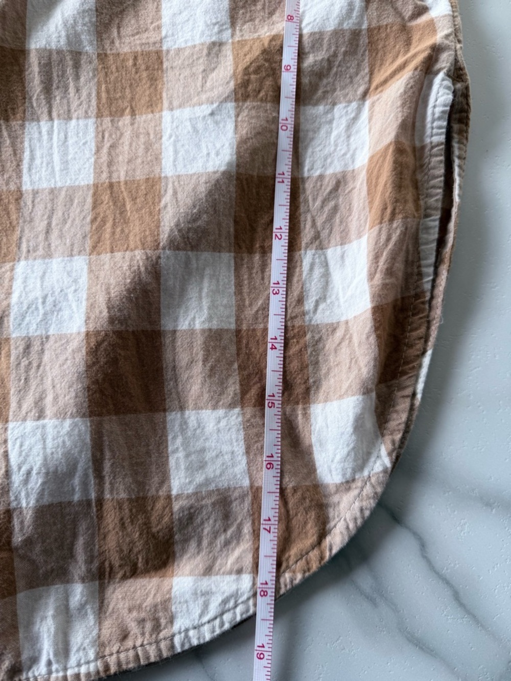 Anthropologie Maeve The Bennet Buffalo Plaid Shirt Size Large Heritage Classic - Picture 9 of 9